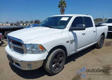 2019 Ram 1500 Classic Big Horn 4X2 6'4 Box z USA, uszkodzony, nr VIN 1C6RR6TT5KS608648